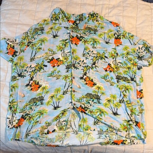 Big and Tall Hawaiian Shirt - Picture 1 of 3